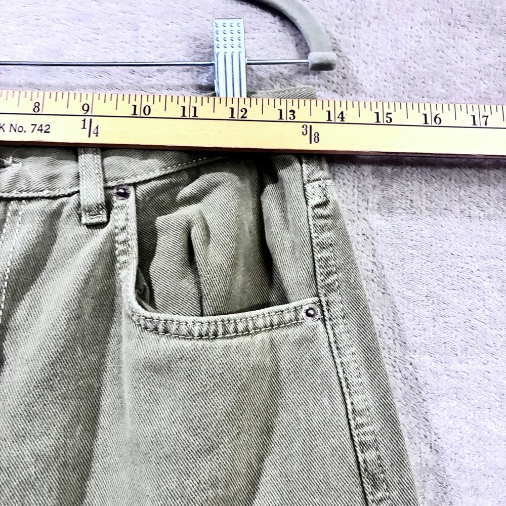 BDG Urban Outfitters Cargo Pants Women 25 Y2K Gorpcore Streetwear Utility Green - Picture 8 of 10